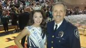 Chief with Miss Oregon
